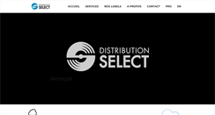 Desktop Screenshot of distributionselect.com